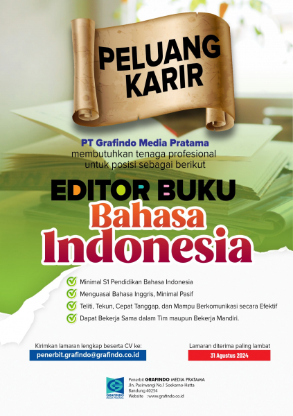 Lowongan Kerja Editor