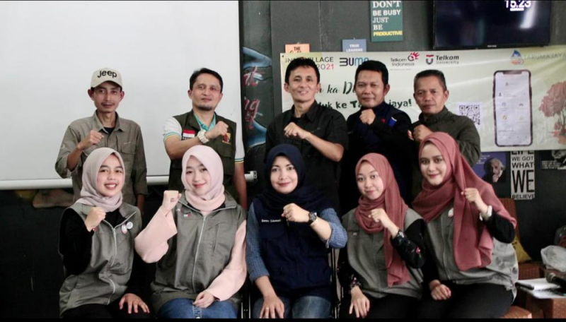 Tim Mulihkadesa IKIP Siliwangi Launching Tarumajaya.id dalam Program Innovillage 2021