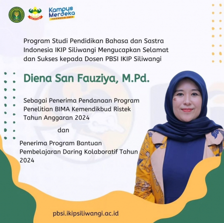 Wakili IKIP Siliwangi, Dosen PBSI Diena San Fauziya Raih 2 Hibah Nasional Sekaligus