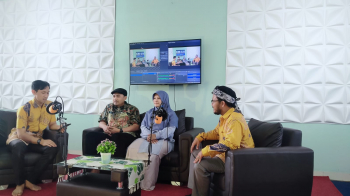 Dokumentasi Kegiatan Podcast di PBSI IKIP Siliwangi
