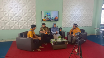 Dokumentasi Kegiatan Podcast di PBSI IKIP Siliwangi