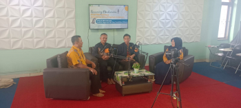 Dokumentasi Kegiatan Podcast di PBSI IKIP Siliwangi