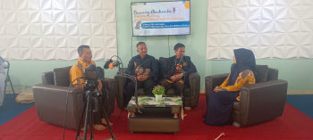 Dokumentasi Kegiatan Podcast di PBSI IKIP Siliwangi