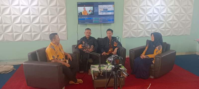 Dokumentasi Kegiatan Podcast di PBSI IKIP Siliwangi