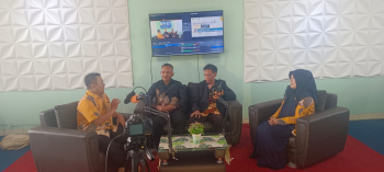 Dokumentasi Kegiatan Podcast di PBSI IKIP Siliwangi