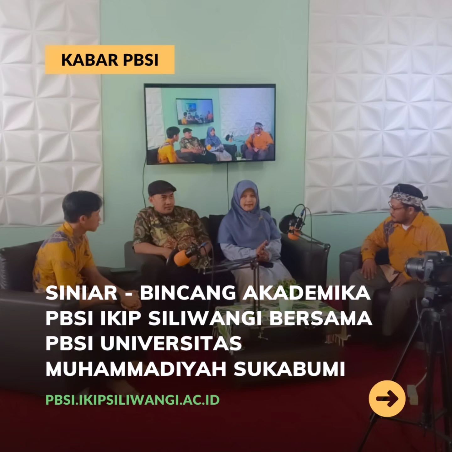 Halo Indonesia ???

Siniar (Podcast) kali ini dihadiri oleh narasumber hebat dari Prodi PBSI UMMI. Bertempat di ruang podcast Pendidikan Bahasa ...
