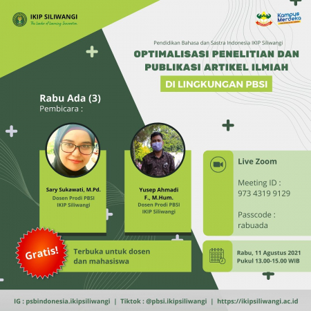 Optimalisasi Penelitian dan Publikasi Artikel Ilmiah di Lingkungan PBSI