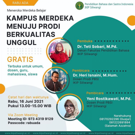 Meneroka Merdeka Belajar-Kampus Merdeka Menuju Prodi Berkualitas Unggul